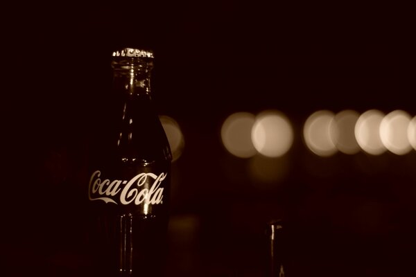 Coca-Cola boisson image sombre logo