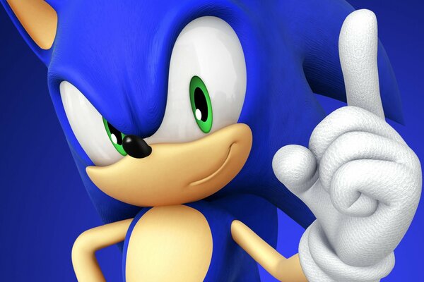 Sonic montre un geste redoutable