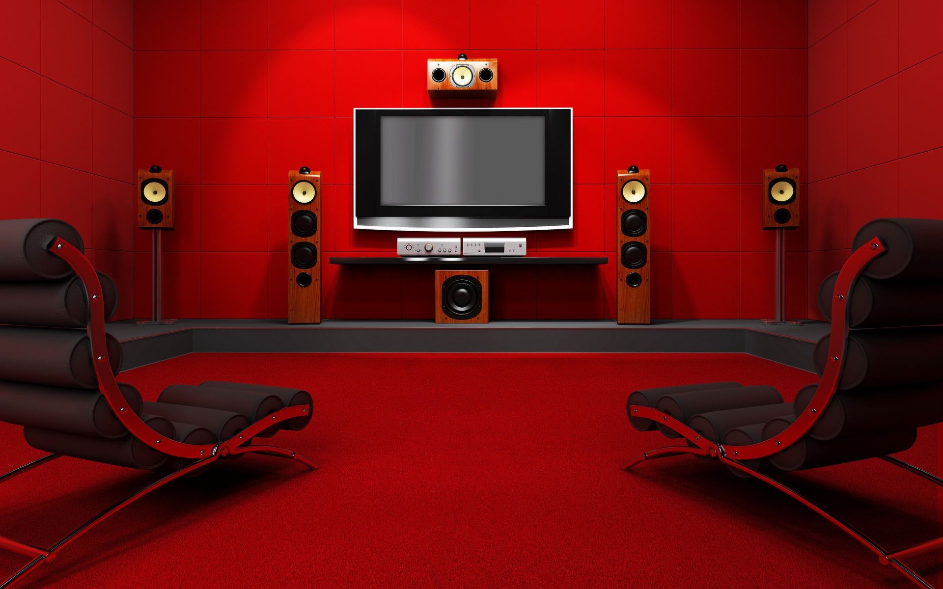 tvs room indoors furniture inside seat movie exhibition luxury lamp chair contemporary stage family interior design