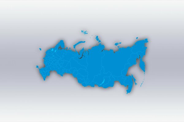 Россия на карте мира