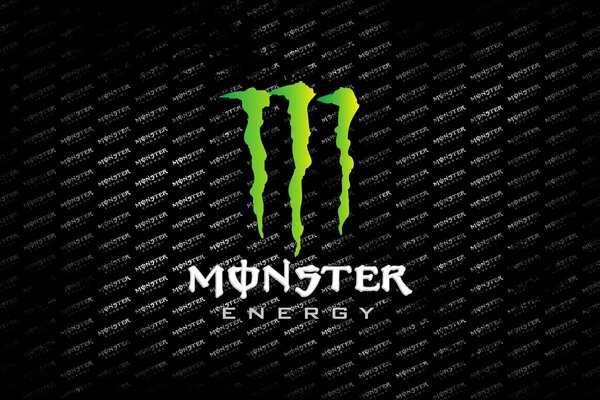 Рекламная заставка monster energy