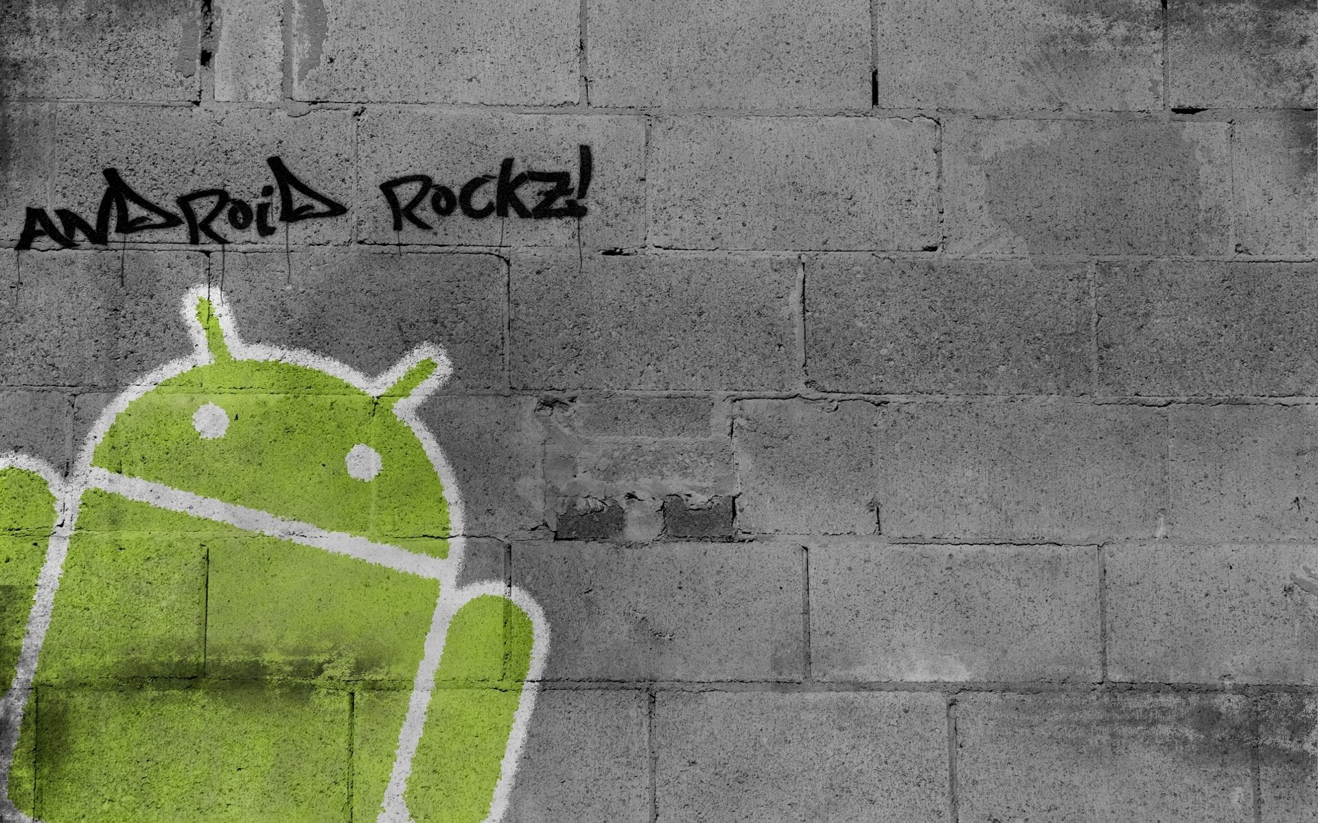 android граффити стена