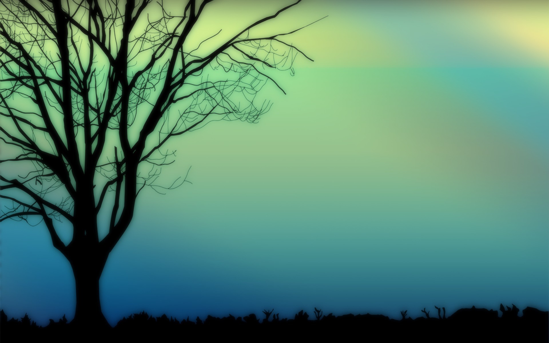 minimalismus silhouette sonnenuntergang baum himmel dämmerung landschaft natur sonne nebel hintergrundbeleuchtung licht desktop nebel abstrakt kunst abend