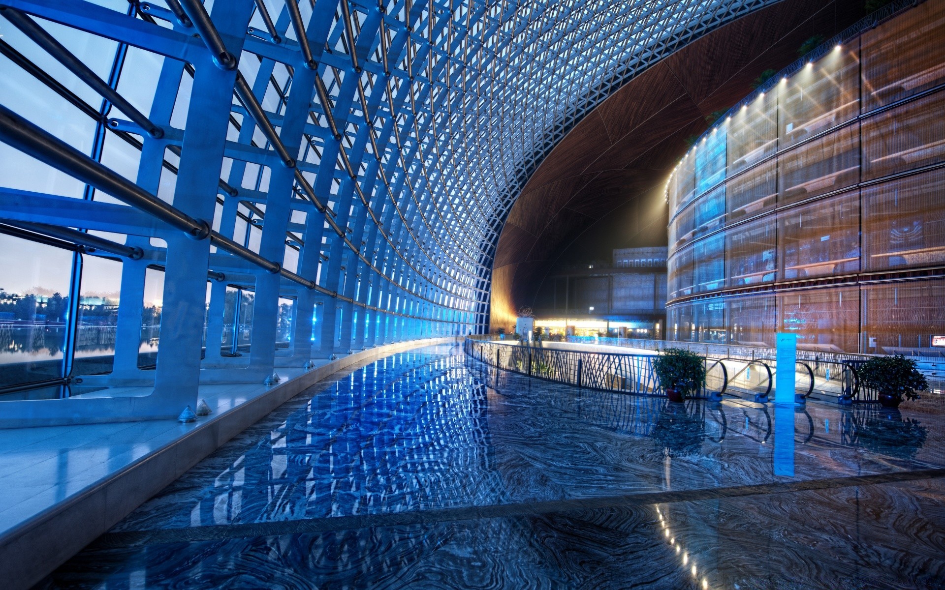 decoração de casa arquitetura cidade urbano reflexão casa o negócio moderno luz cortiça túnel perspectivas viagens janelas vidro futurista aeroporto borrão escritório sistema de transporte