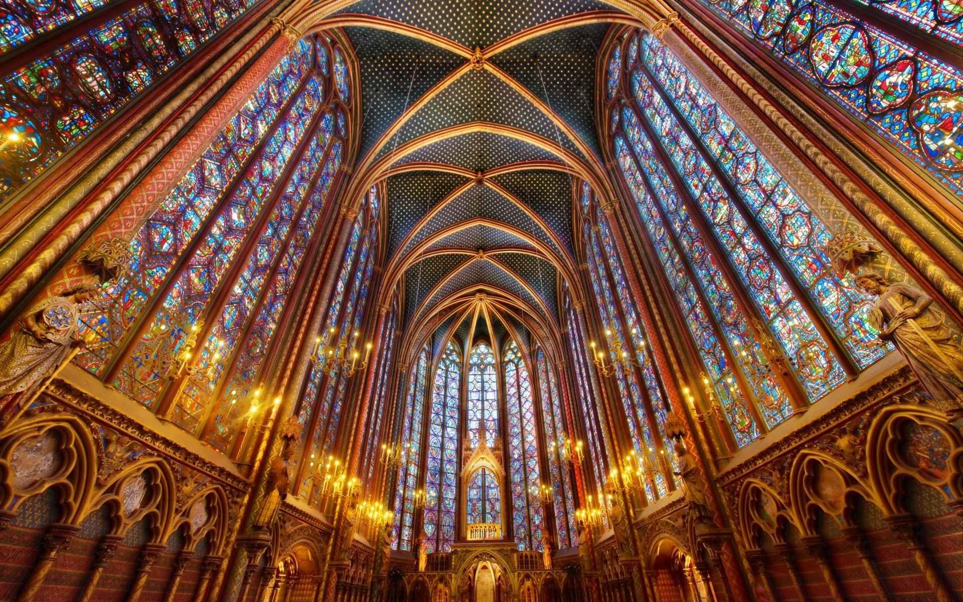 interior church cathedral religion architecture gothic travel art ceiling landmark dome inside religious building ornate stained glass arch indoors