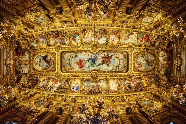 Royal Palace, magnificent ceiling