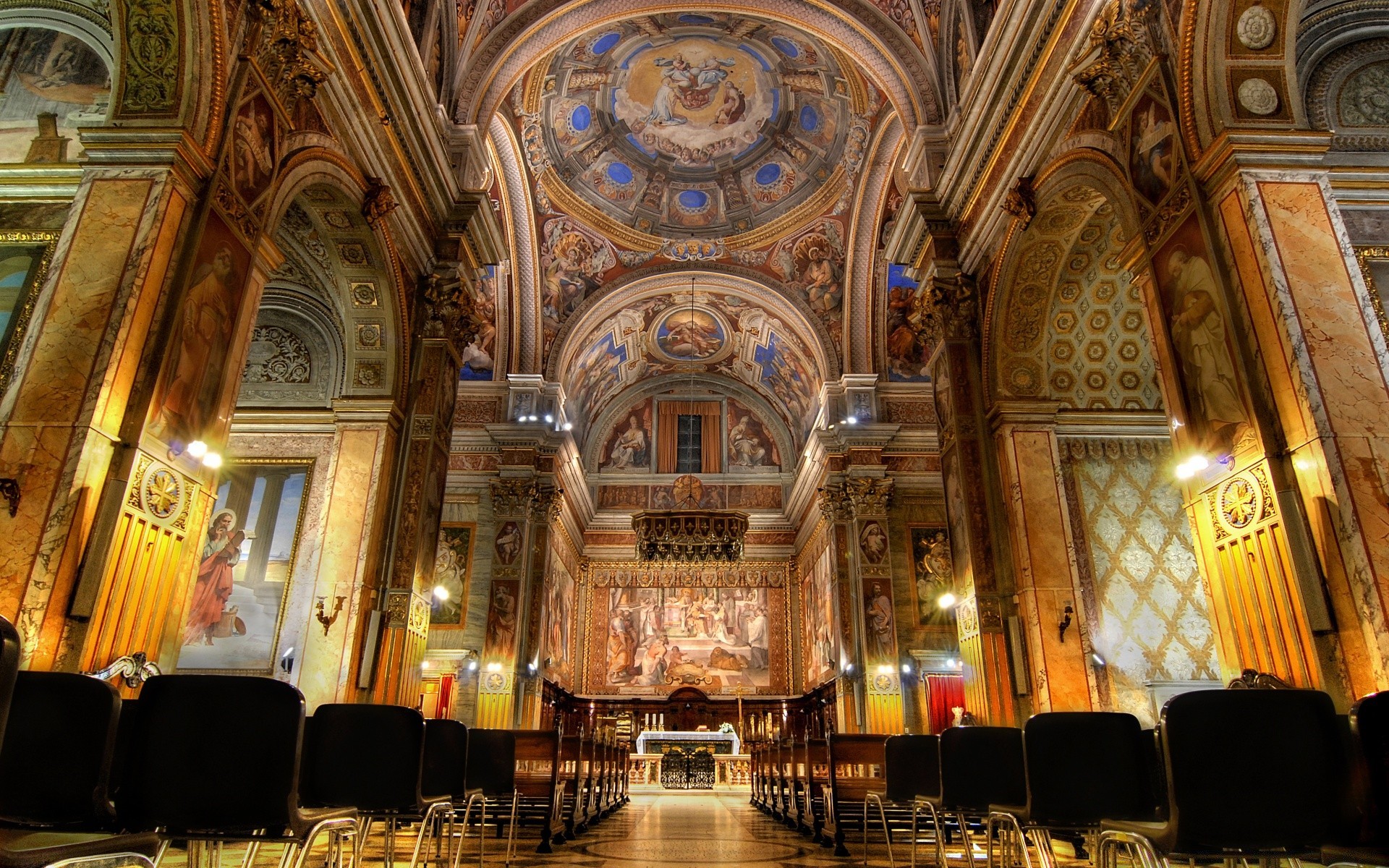 ev ve iç mekan kilise din kapalı iç mimari katedral seyahat tavan tezgah avize kemer