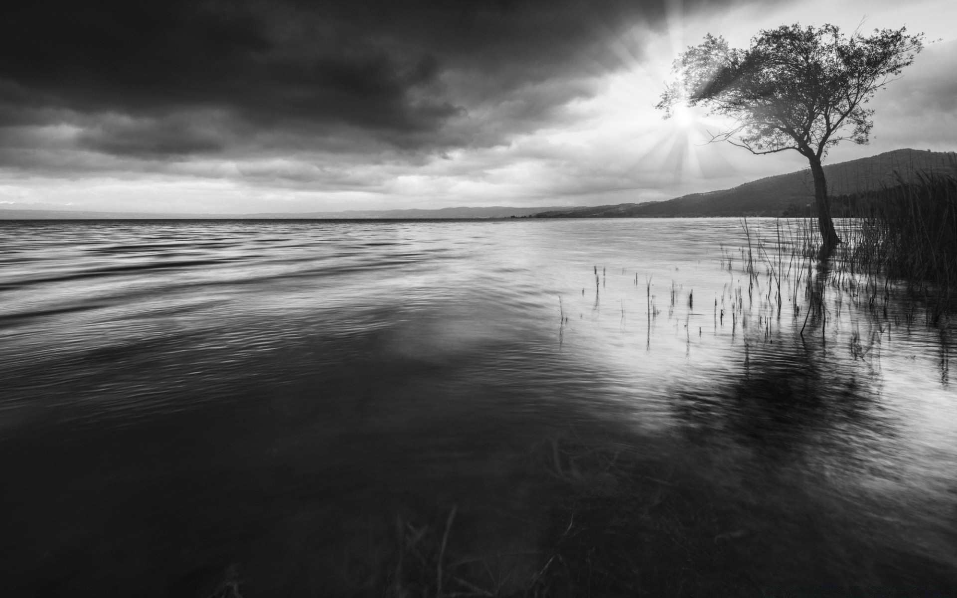 black and white landscape water beach monochrome sea reflection ocean lake seascape sunset dawn storm river light seashore sky cloud silhouette evening