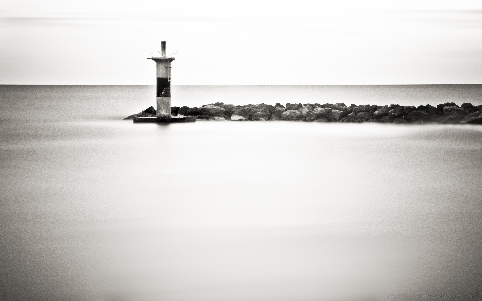 black and white monochrome beach sea water lake ocean landscape reflection seashore seascape river light sunset