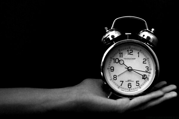 An alarm clock in your hands does not mean that time is subject to us