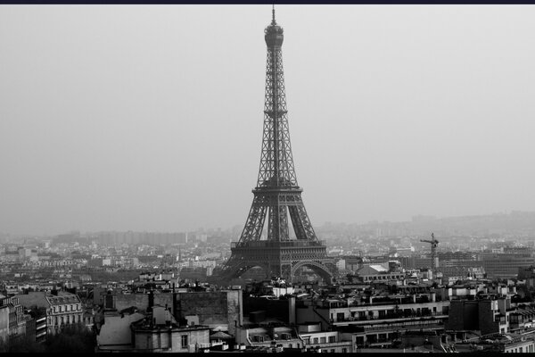 Tour architecturale noire et blanche