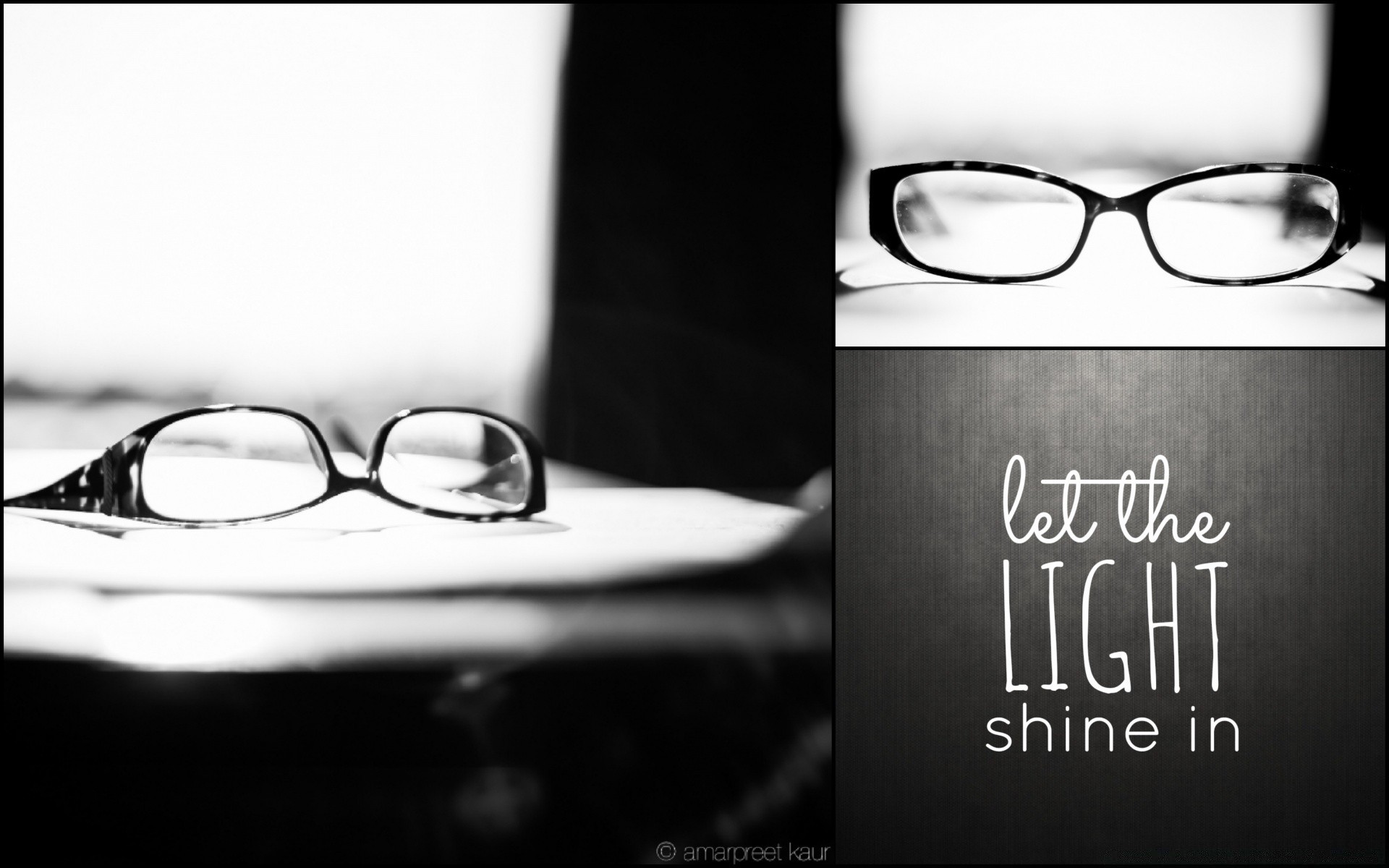 black and white eyeglasses eyesight desktop reflection lens