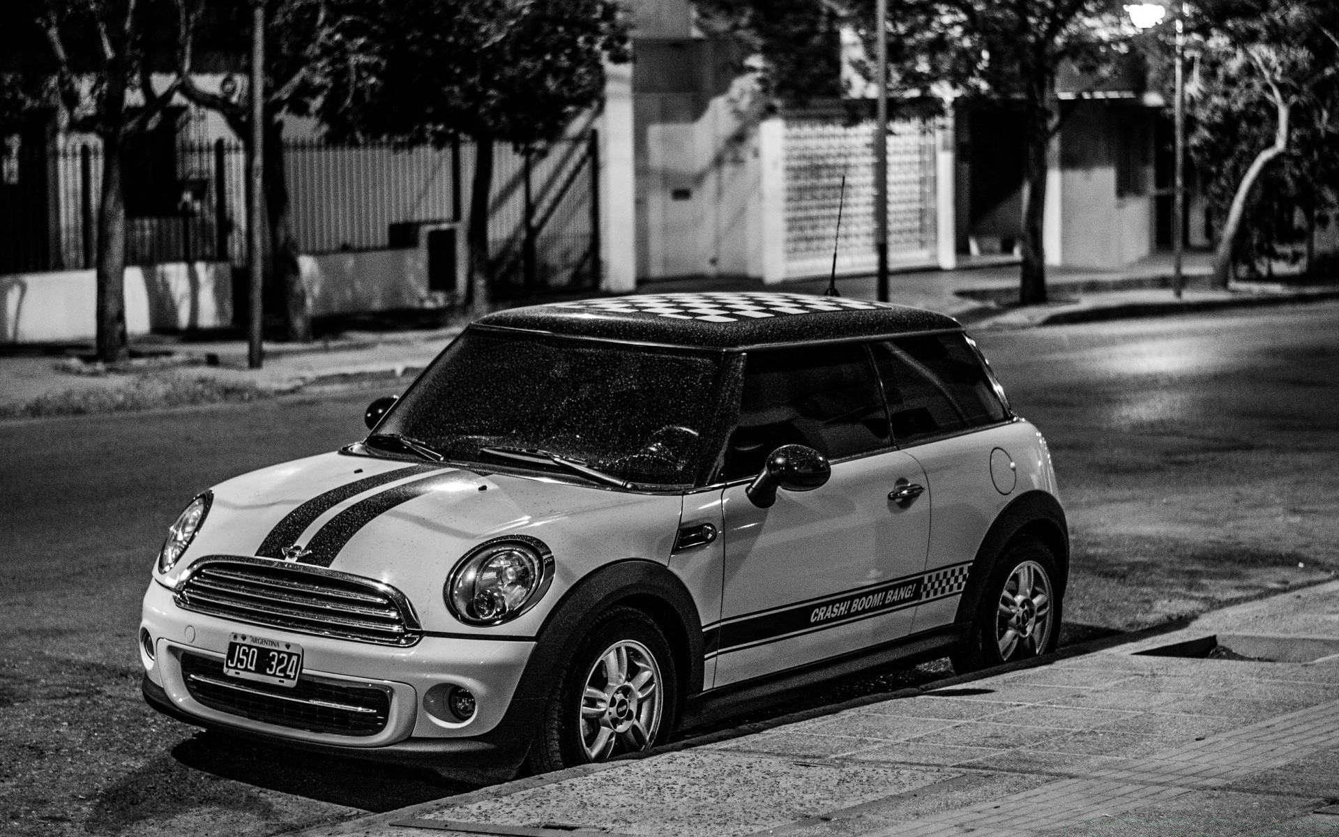 preto e branco carro carro monocromático sistema de transporte rua motorista