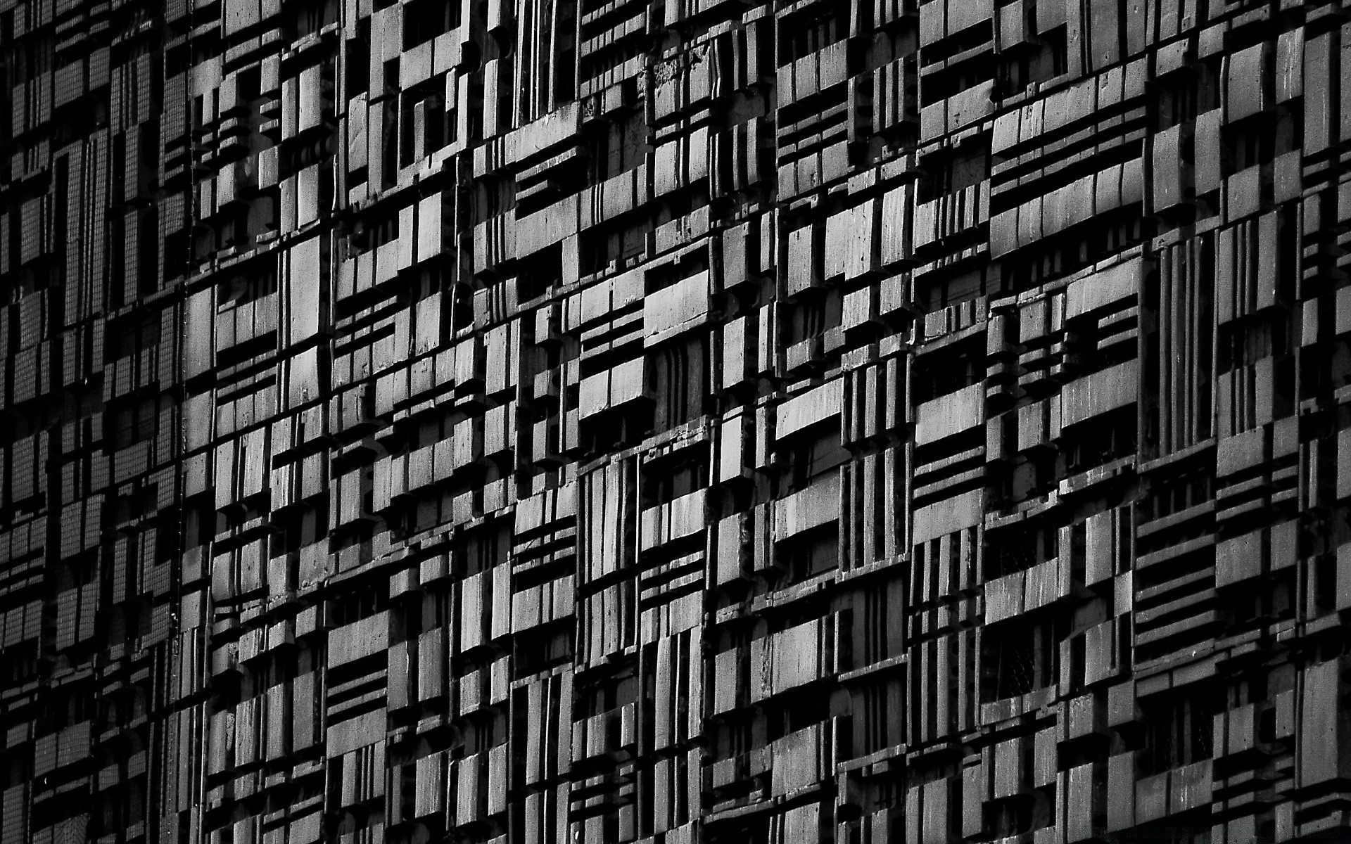 czarno-biały abstrakcyjny szablon pulpitu nowoczesny futurystyczny kwadratowy tekstura geometryczna tapeta architektura design cube expression