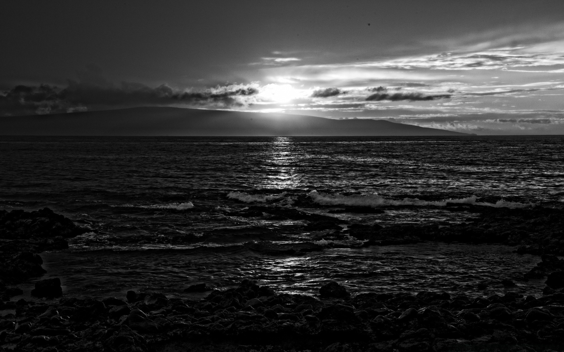 schwarz und weiß sonnenuntergang meer wasser strand ozean landschaft dämmerung landschaft dämmerung himmel meer sonne abend sturm natur monochrom reisen