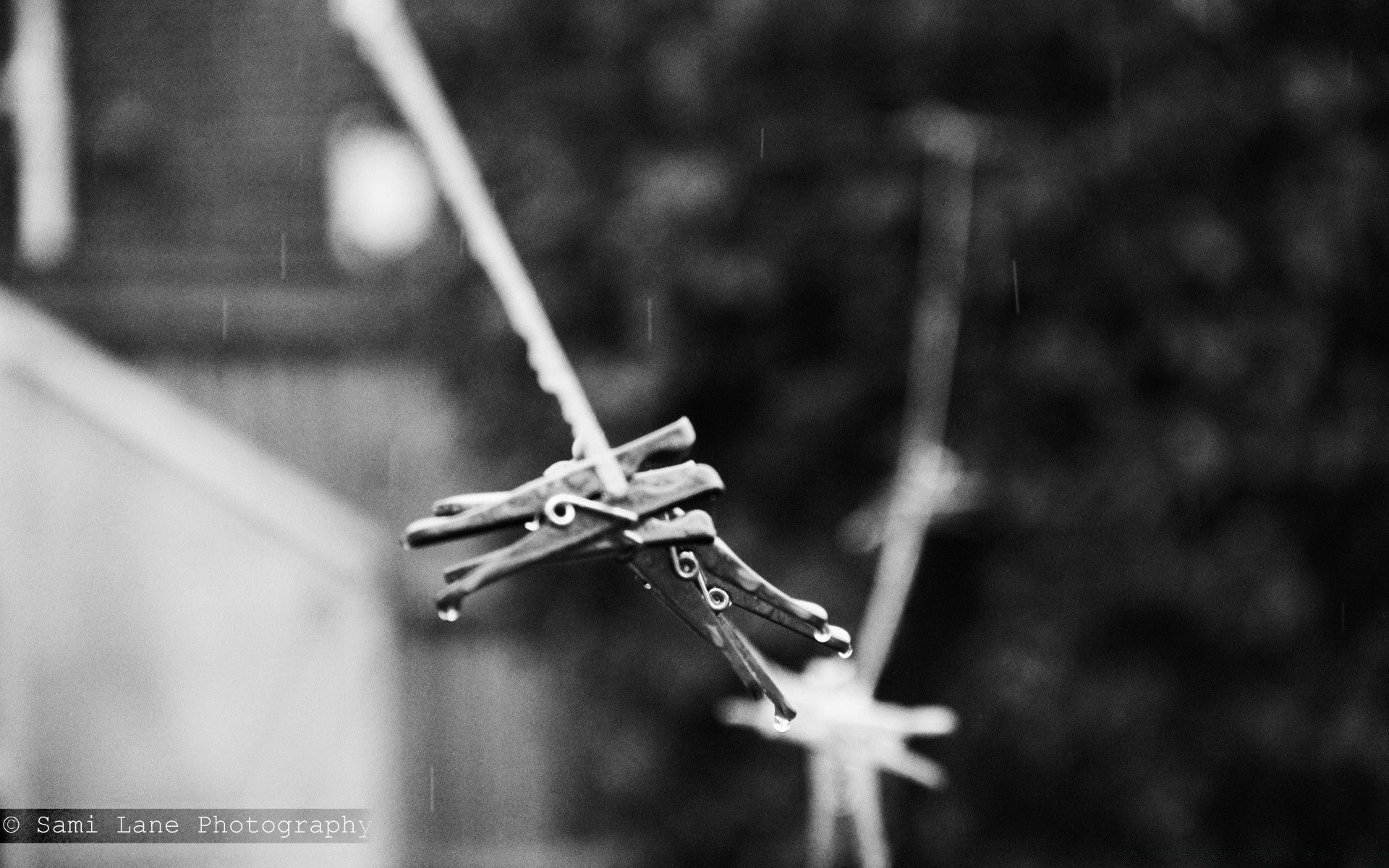 black and white monochrome blur outdoors military cross