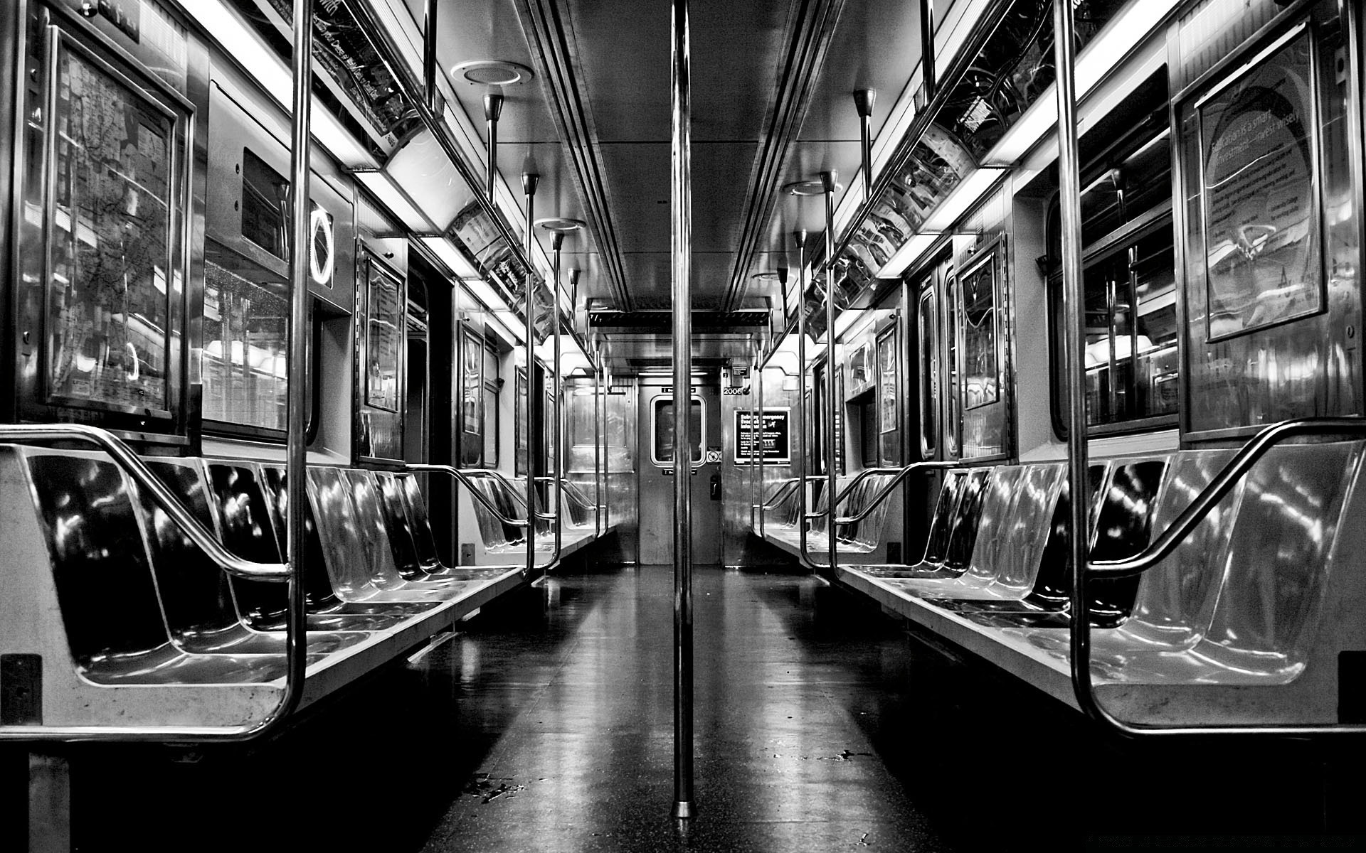 black and white train transportation system tube railway station indoors street tram urban blur city tramway travel