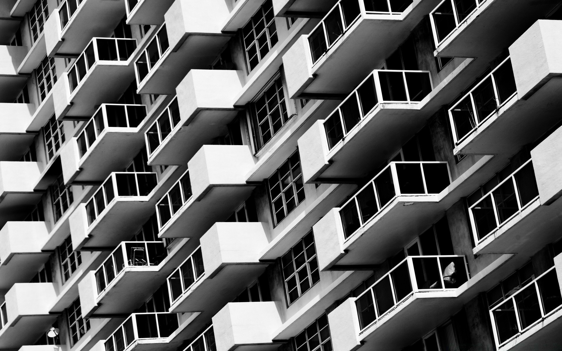 noir et blanc architecture monochrome fenêtre futuriste moderne ville perspective maison verre carré expression acier moderne géométrique