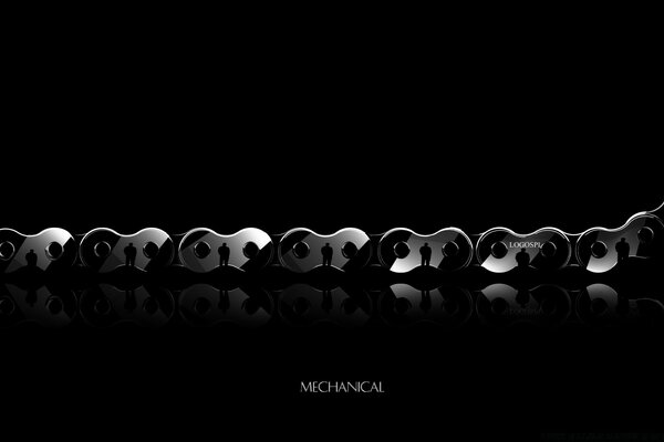Peças de arte 3-D preto e branco