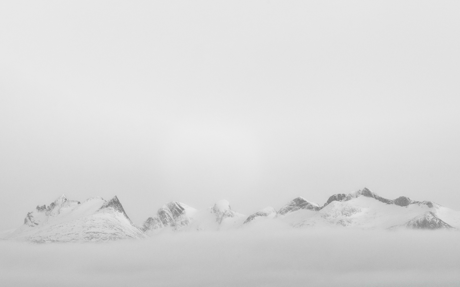 preto e branco inverno neve névoa paisagem frio gelo natureza céu névoa monocromático pássaro montanhas ao ar livre congelado geada arte