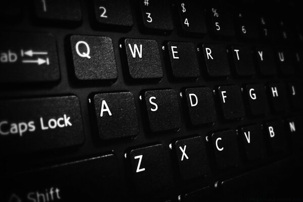 Tipo de teclado para negócios on-line