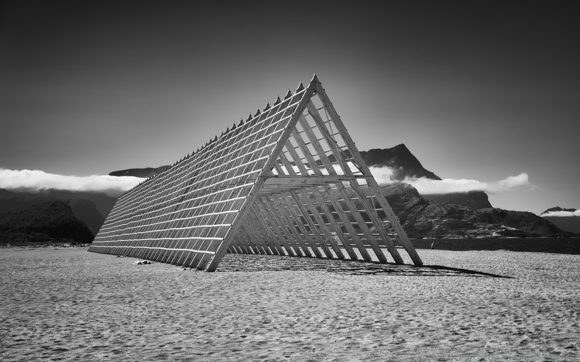 black and white water travel monochrome sea landscape sky ocean beach sunset dawn architecture