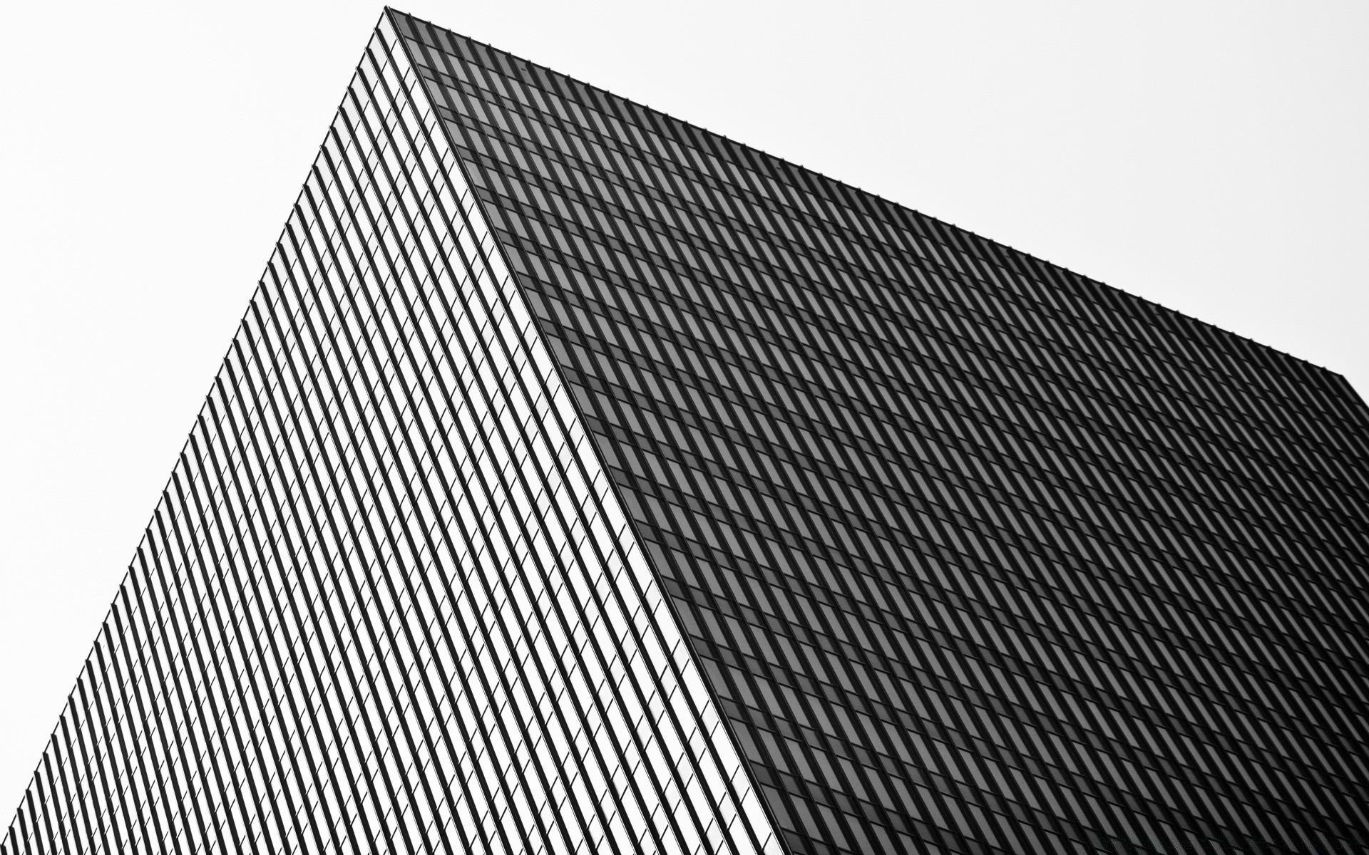 blanco y negro geométrica moderno contemporáneo abstracto diseño futurista plantilla escritorio diagonal negocio arquitectura perspectiva acero