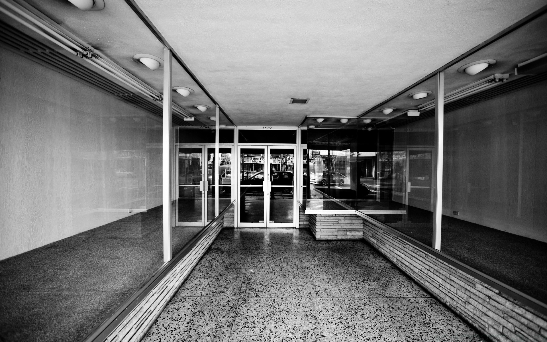 black and white monochrome train tube indoors railway street tunnel