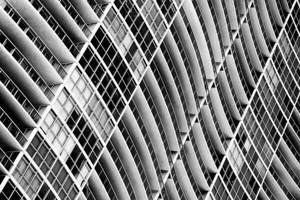 Architecture futuriste créant un confort