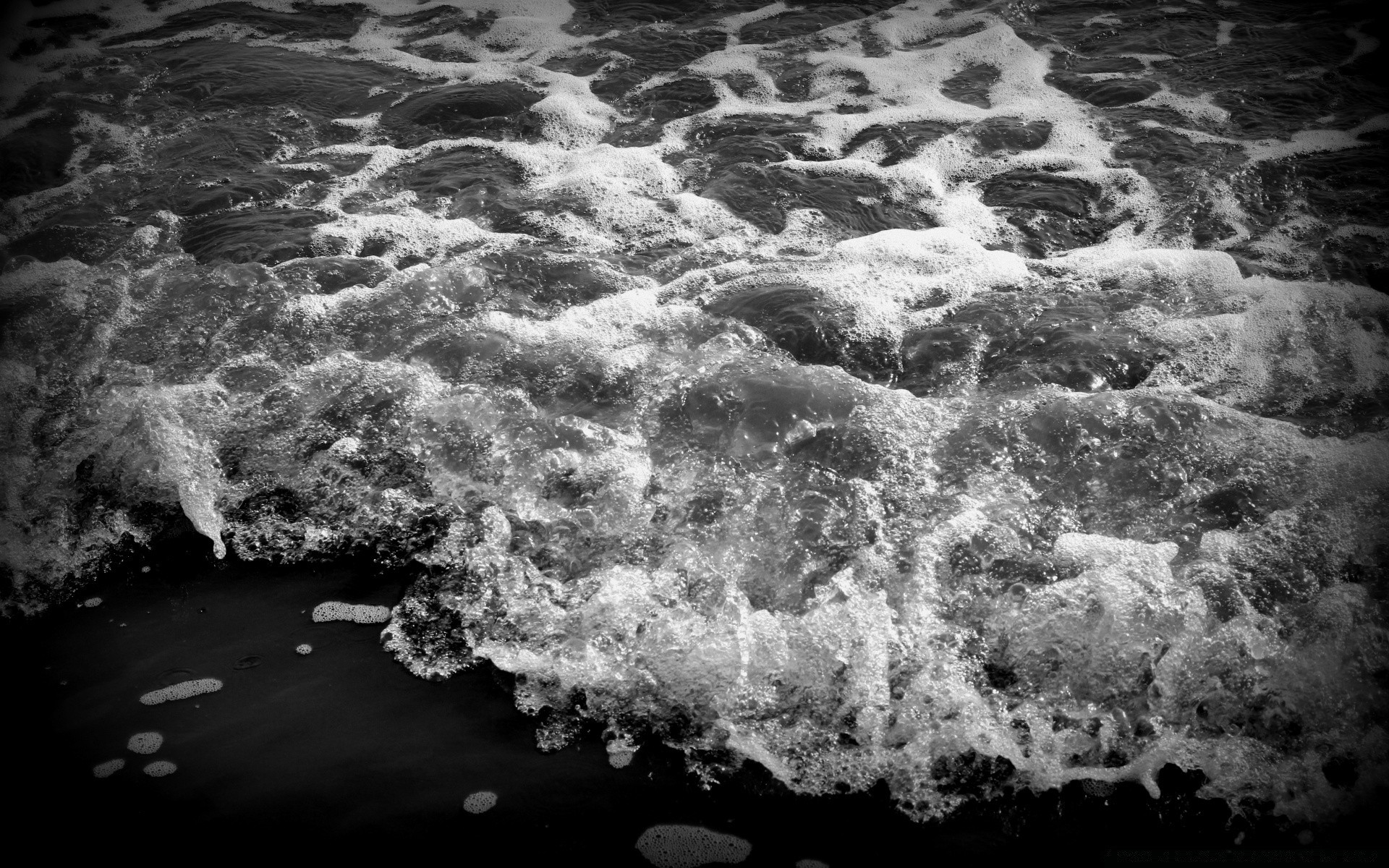 noir et blanc eau océan mer nature mer bureau à l extérieur rock