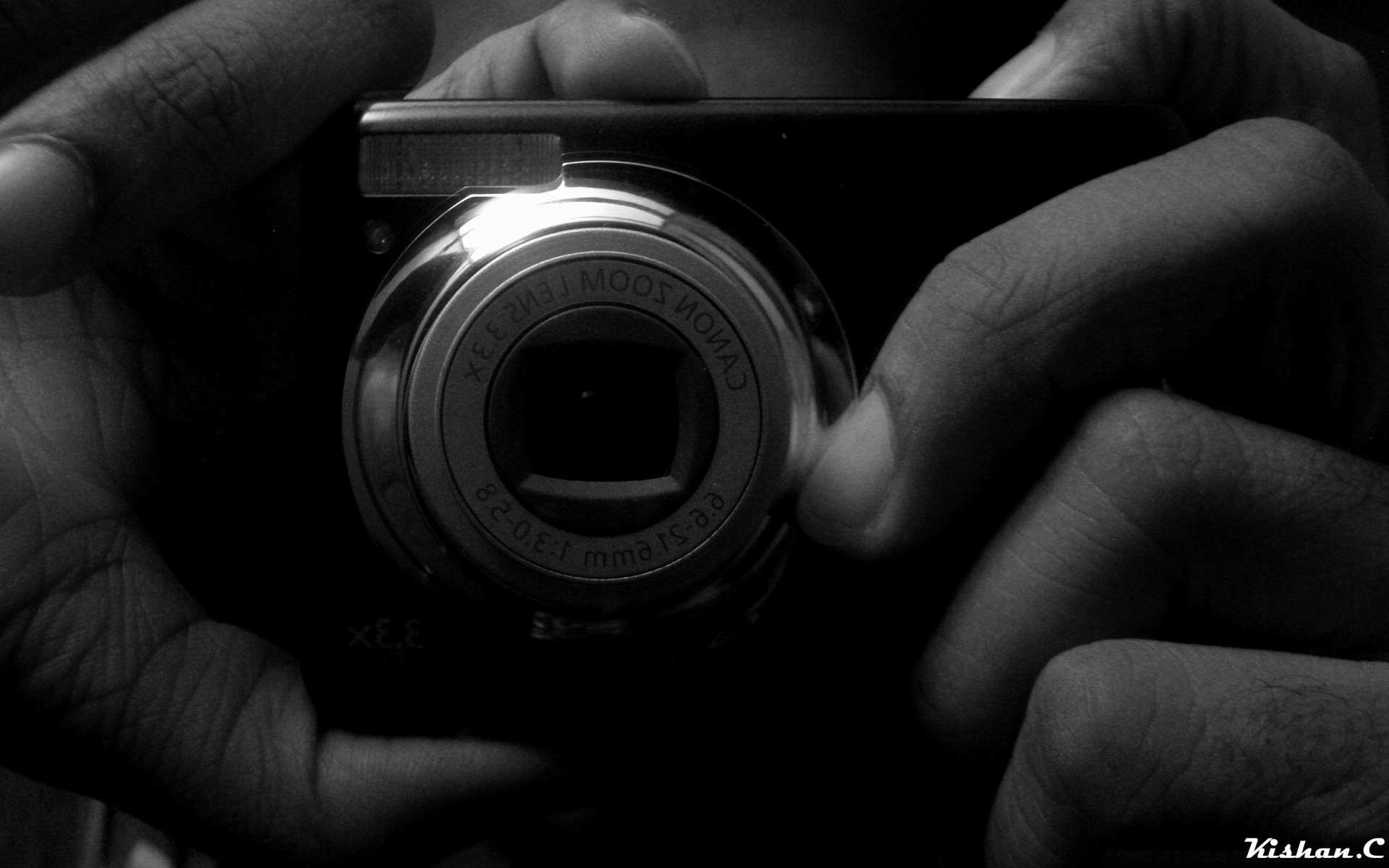 black and white lens monochrome aperture zoom shutter