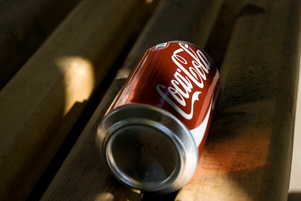 A can of delicious and sweet Coca Cola