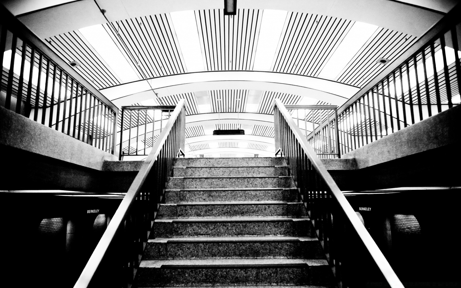 blanco y negro paso arquitectura monocromo interior corcho barandilla perspectiva escalera mecánica interior casa urbano vidrio moderno acero luz expresión ciudad