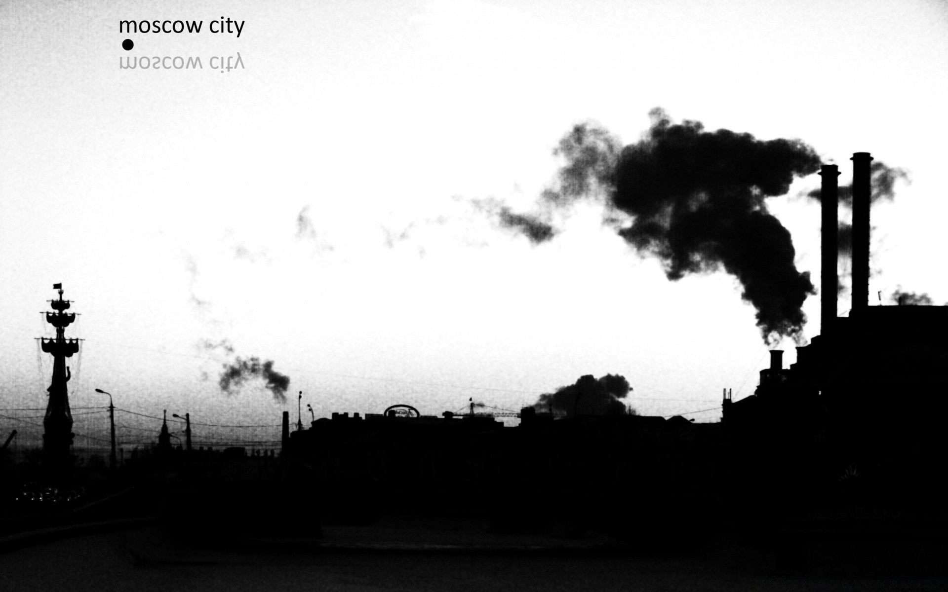 preto e branco silhueta fumaça paisagem névoa monocromático poluição smog desastre iluminação poluição do ar ao ar livre amanhecer energia meio ambiente pôr do sol