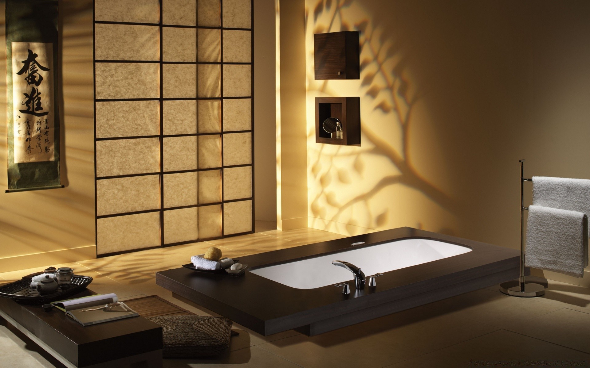 interior room indoors furniture window mirror family lamp interior design house chair home table wood