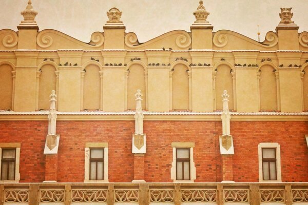 The architecture of the red brick city