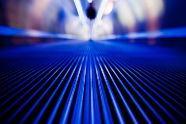 Ornement de bande en couleur Indigo