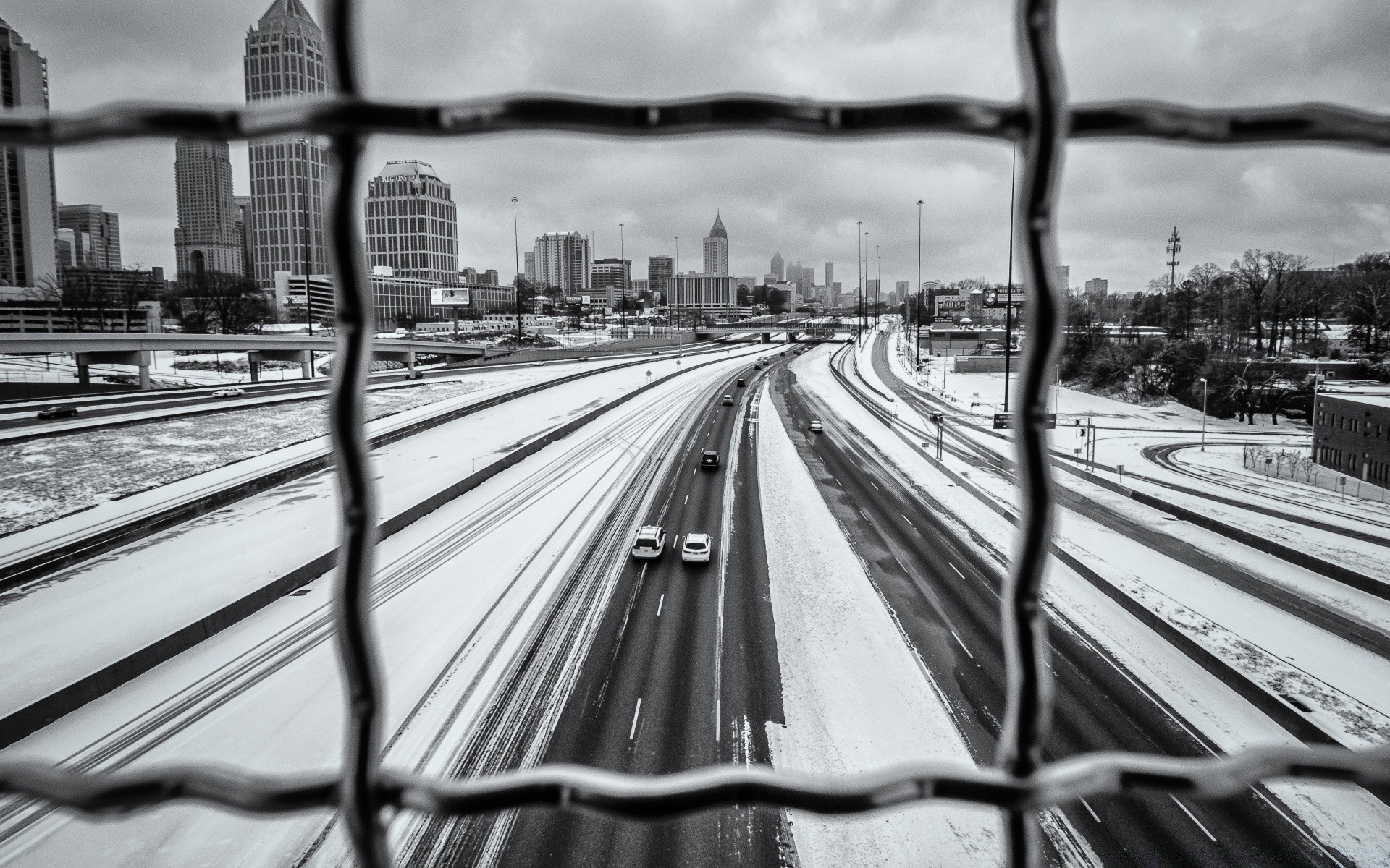 black and white street transportation system road monochrome traffic blur travel train business car city urban fast railway guidance bridge light