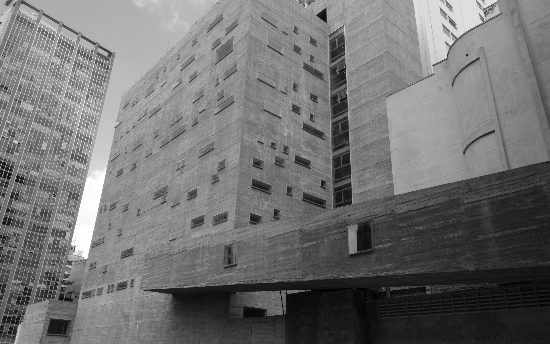 schwarz /weiß architektur stadt haus büro geschäft wolkenkratzer fenster einfarbig städtisch turm im freien innenstadt