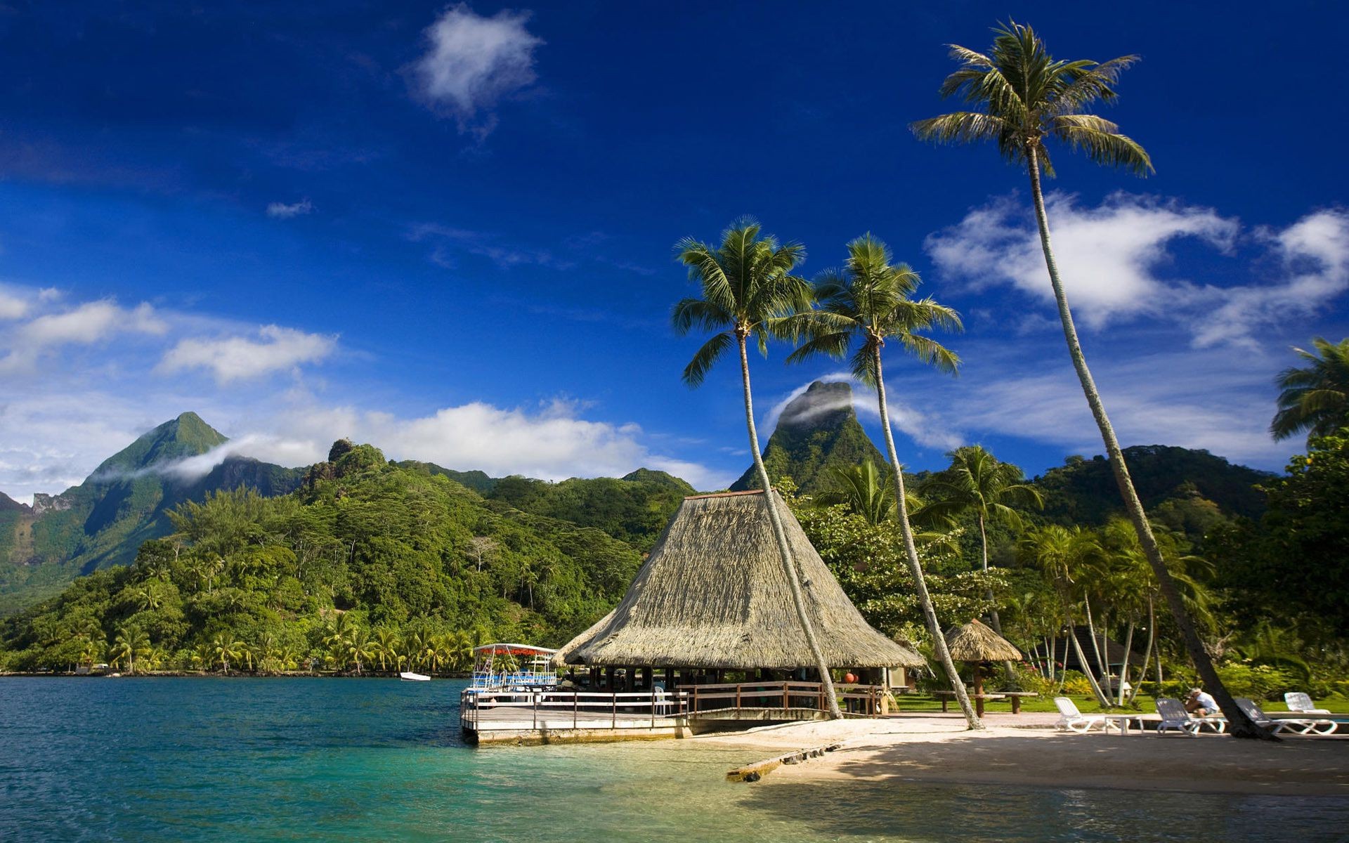 mar e oceano tropical água praia viagens mar ilha oceano exóticas férias idílio verão árvore baía céu palma mar areia relaxamento paraíso