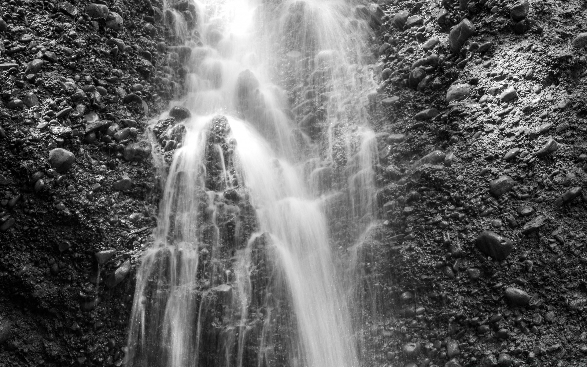 black and white water nature outdoors landscape rock fall waterfall river travel wood