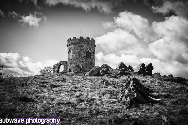 Ancien bâtiment abandonné, monument