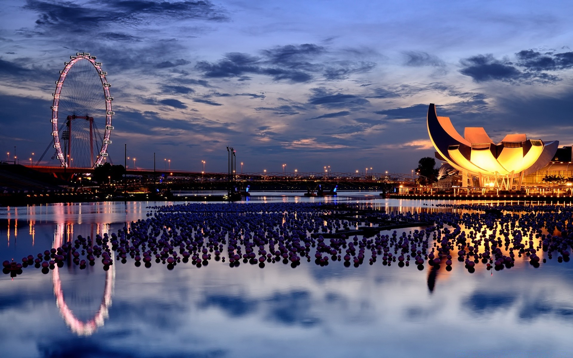 andere städte wasser himmel reisen sonnenuntergang meer stadt abend dämmerung dämmerung reflexion architektur