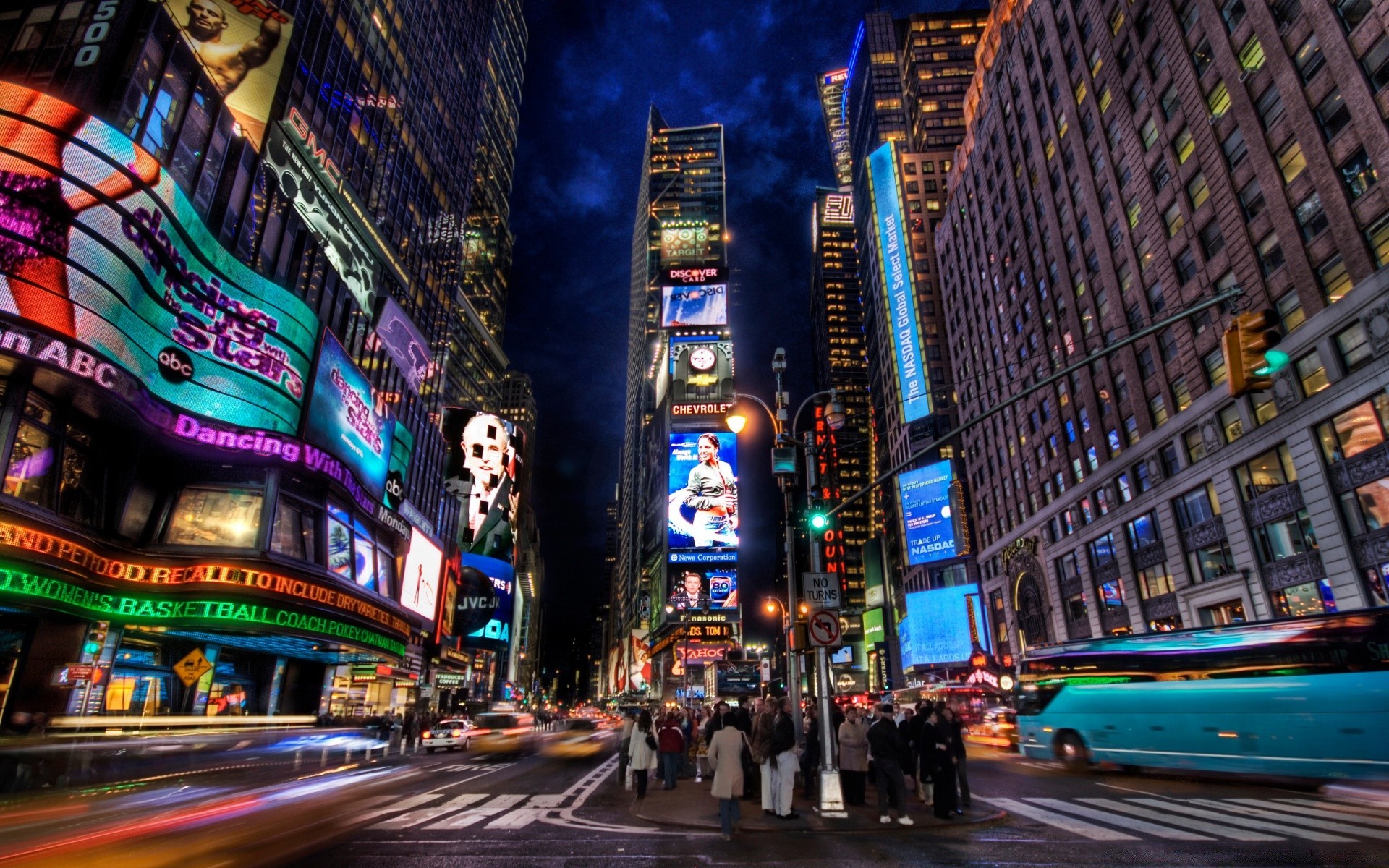 other city road street city broadway travel evening traffic neon car downtown avenue nightlife urban transportation system