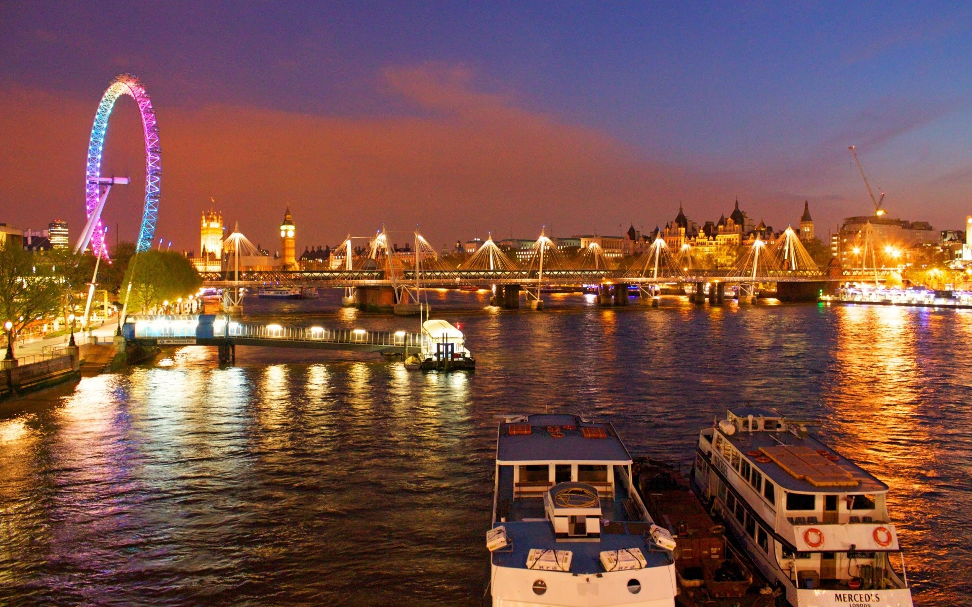 andere städte wasser fluss stadt reisen brücke sonnenuntergang abend reflexion himmel stadt dämmerung architektur pier hafen skyline haus städtisch uferpromenade licht