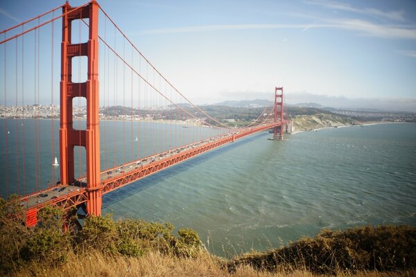 The Strait connecting San Francisco Bay to the Pacific Ocean