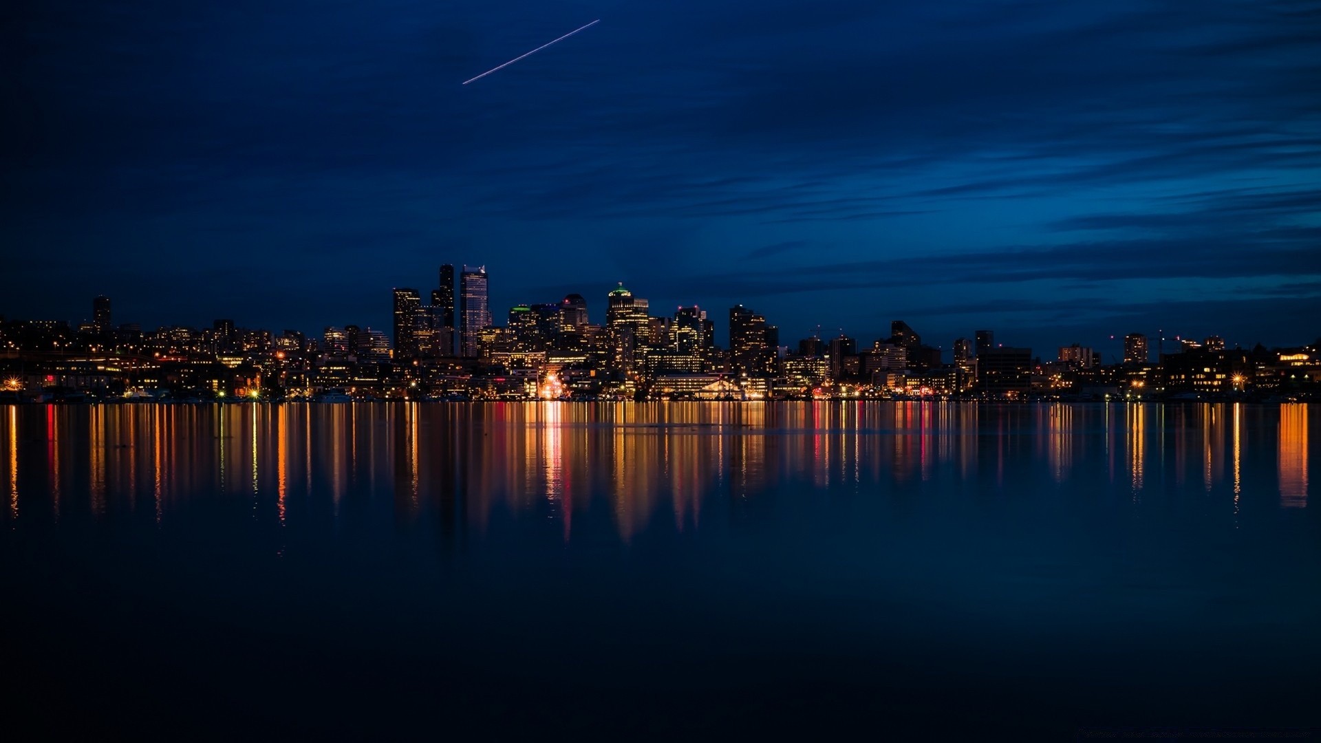 other city water evening sunset reflection dusk city sky travel dawn river skyline cityscape sea architecture