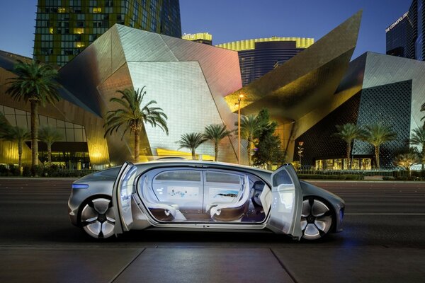 Open double taxi of the future