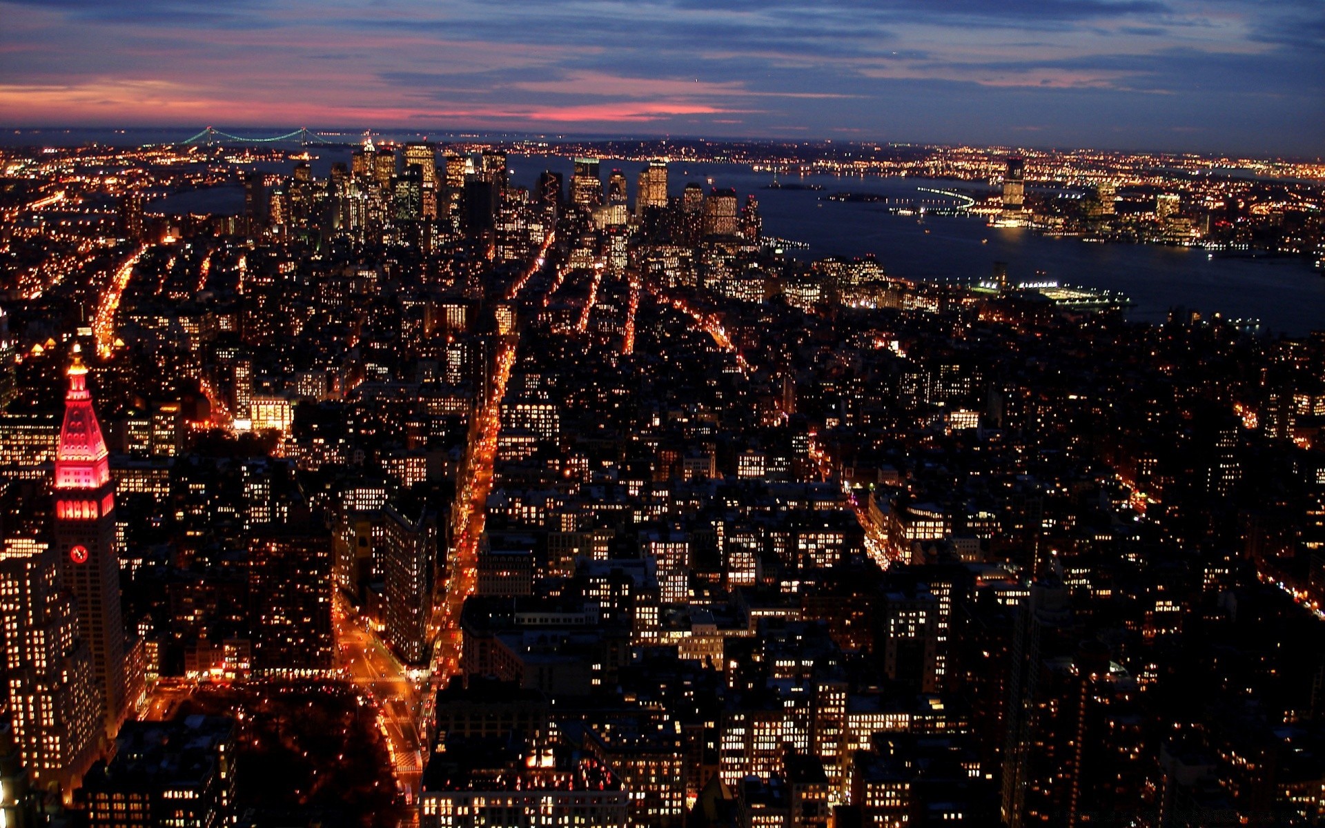 other city city cityscape skyline travel architecture dusk evening outdoors panoramic sunset skyscraper building urban sky illuminated