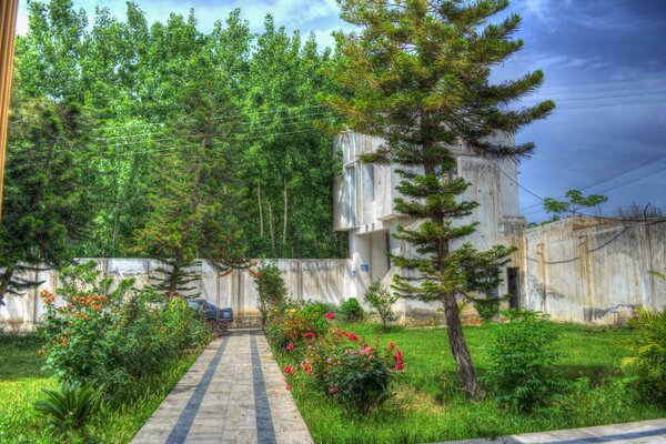 Un mystérieux chemin mène au jardin